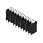 WEIDMÜLLER - Leiterplattenklemme, 3.50mm, Polzahl:10, Abgang: 180°, PUSH IN