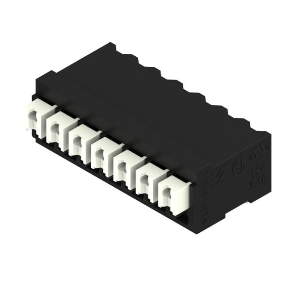 WEIDMÜLLER - Leiterplattenklemme, 3.50mm, Polzahl:7, Abgang: 90°, PUSH IN