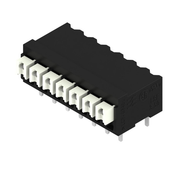 WEIDMÜLLER - Leiterplattenklemme, 3.50mm, Polzahl:7, Abgang: 90°, PUSH IN