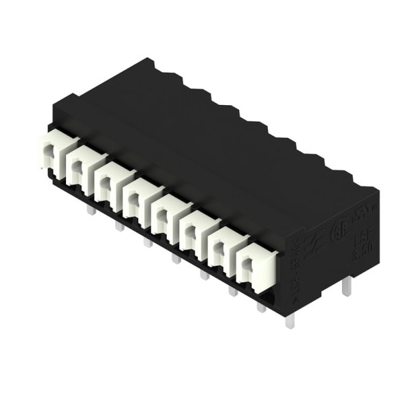 WEIDMÜLLER - Leiterplattenklemme, 3.50mm, Polzahl:8, Abgang: 90°, PUSH IN