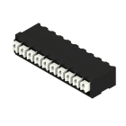 WEIDMÜLLER - Leiterplattenklemme, 3.81mm, Polzahl:10, Abgang: 90°, PUSH IN