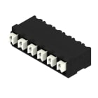 WEIDMÜLLER - Leiterplattenklemme, 5.00mm, Polzahl:6, Abgang: 90°, PUSH IN