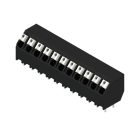 WEIDMÜLLER - Leiterplattenklemme, 5.00mm, Polzahl:11, Abgang: 135°, PUSH IN