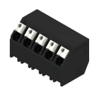 WEIDMÜLLER - Leiterplattenklemme, 5.08mm, Polzahl:5, Abgang: 135°, PUSH IN