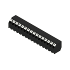 WEIDMÜLLER - Leiterplattenklemme, 5.08mm, Polzahl:16, Abgang: 135°, PUSH IN