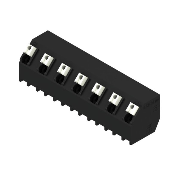 WEIDMÜLLER - Leiterplattenklemme, 7.50mm, Polzahl:7, Abgang: 135°, PUSH IN