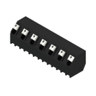 WEIDMÜLLER - Leiterplattenklemme, 7.50mm, Polzahl:7, Abgang: 135°, PUSH IN