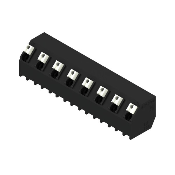 WEIDMÜLLER - Leiterplattenklemme, 7.50mm, Polzahl:8, Abgang: 135°, PUSH IN