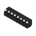 WEIDMÜLLER - Leiterplattenklemme, 7.50mm, Polzahl:8, Abgang: 135°, PUSH IN
