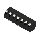 WEIDMÜLLER - Leiterplattenklemme, 7.62mm, Polzahl:7, Abgang: 135°, PUSH IN
