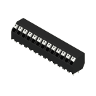 WEIDMÜLLER - Leiterplattenklemme, 5.08mm, Polzahl:13, Abgang: 135°, PUSH IN