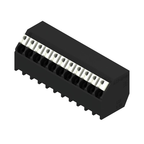 WEIDMÜLLER - Leiterplattenklemme, 3.50mm, Polzahl:11, Abgang: 135°, PUSH IN
