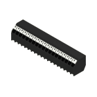 WEIDMÜLLER - Leiterplattenklemme, 3.50mm, Polzahl:19, Abgang: 135°, PUSH IN