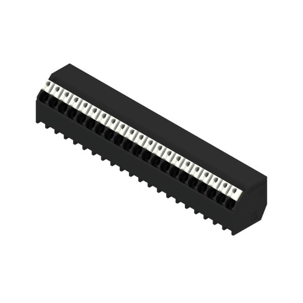 WEIDMÜLLER - Leiterplattenklemme, 3.50mm, Polzahl:21, Abgang: 135°, PUSH IN