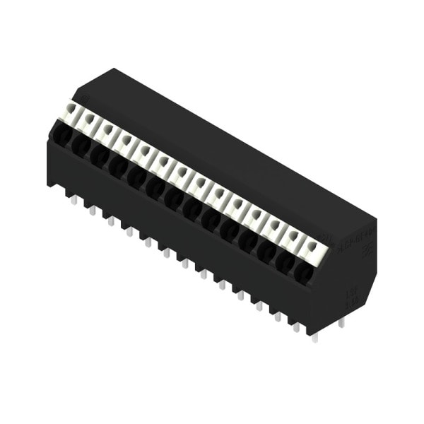 WEIDMÜLLER - Leiterplattenklemme, 3.50mm, Polzahl:14, Abgang: 135°, PUSH IN