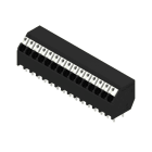WEIDMÜLLER - Leiterplattenklemme, 3.50mm, Polzahl:15, Abgang: 135°, PUSH IN