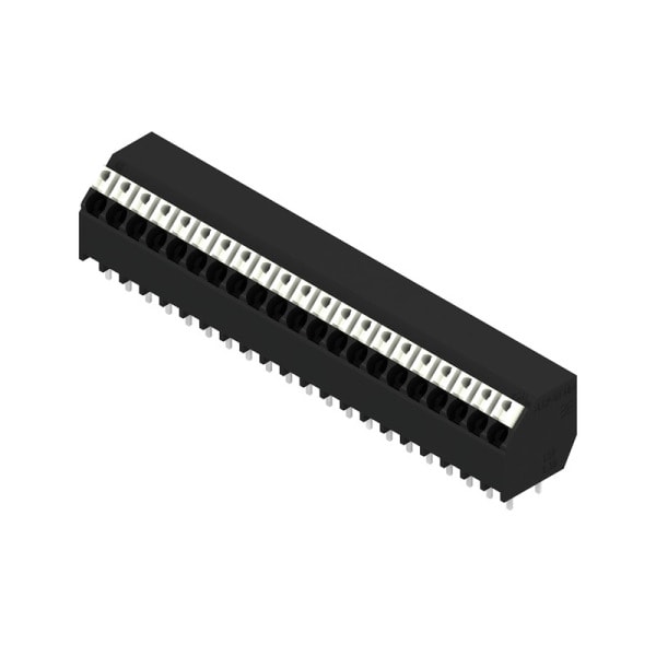WEIDMÜLLER - Leiterplattenklemme, 3.50mm, Polzahl:21, Abgang: 135°, PUSH IN