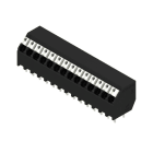 WEIDMÜLLER - Leiterplattenklemme, 3.81mm, Polzahl:14, Abgang: 135°, PUSH IN