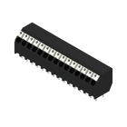 WEIDMÜLLER - Leiterplattenklemme, 3.81mm, Polzahl:15, Abgang: 135°, PUSH IN
