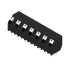 WEIDMÜLLER - Leiterplattenklemme, 7.50mm, Polzahl:7, Abgang: 135°, PUSH IN