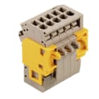 WEIDMÜLLER - Stecker (Klemmen), Steckanschluss, 2.5mm², 500V, 24A, Polzahl: 5, dunkelbeige