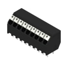 WEIDMÜLLER - Leiterplattenklemme, 3.81mm, Polzahl:9, Abgang: 135°, PUSH IN
