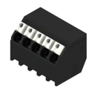 WEIDMÜLLER - Leiterplattenklemme, 3.81mm, Polzahl:5, Abgang: 135°, PUSH IN