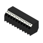 WEIDMÜLLER - Leiterplattenklemme, 3.81mm, Polzahl:10, Abgang: 135°, PUSH IN