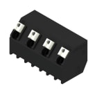 WEIDMÜLLER - Leiterplattenklemme, 7.50mm, Polzahl:4, Abgang: 135°, PUSH IN