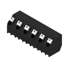 WEIDMÜLLER - Leiterplattenklemme, 7.50mm, Polzahl:6, Abgang: 135°, PUSH IN