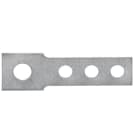 WEIDMÜLLER - Querverbinder, eingesetzt, Pole:4, Raster 8mm, silbergrau