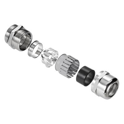 WEIDMÜLLER - Kabelverschraubung, VG EMV GEN 4 (EMV Kabelverschraubung mit Klemmkäfig), gerade