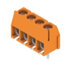WEIDMÜLLER - Leiterplattenklemme, 3.50mm, Polzahl:4, Abgang: 90°, Druckbügel-Anschluss