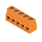 WEIDMÜLLER - Leiterplattenklemme, 5.08mm, Polzahl:5, Abgang: 90°, Zugbügelanschluss