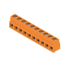 WEIDMÜLLER - Leiterplattenklemme, 5.08mm, Polzahl:10, Abgang: 90°, Zugbügelanschluss