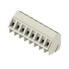 WEIDMÜLLER - Leiterplattenklemme, 5.00mm, Polzahl:8, Abgang: 135°, Zugbügelanschluss