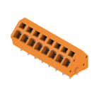 WEIDMÜLLER - Leiterplattenklemme, 5.00mm, Polzahl:8, Abgang: 135°