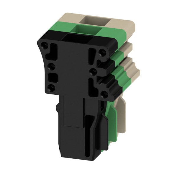 WEIDMÜLLER - Stecker (Klemmen), Zugfederanschluss, 2.5mm², schwarz, grün, dunkelbeige