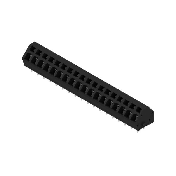 WEIDMÜLLER - Leiterplattenklemme, 5.00mm, Polzahl:18, Abgang: 135°