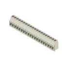 WEIDMÜLLER - Leiterplattenklemme, 5.00mm, Polzahl:20, Abgang: 90°, Zugbügelanschluss