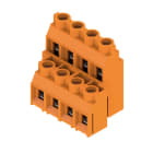 WEIDMÜLLER - Leiterplattenklemme, 9.52mm, Polzahl:8, Abgang: 90°, Zugbügelanschluss