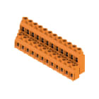 WEIDMÜLLER - Leiterplattenklemme, 9.52mm, Polzahl:24, Abgang: 90°, Zugbügelanschluss