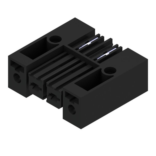 WEIDMÜLLER - Leiterplattensteckverbinder (Leiter), 7.62mm, Polzahl: 2, Abgangswinkel: 90°