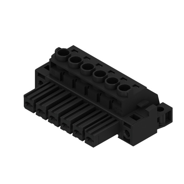 WEIDMÜLLER - Leiterplattensteckverbinder (Leiter), 7.62mm, Polzahl: 6, Zugbügelanschluss