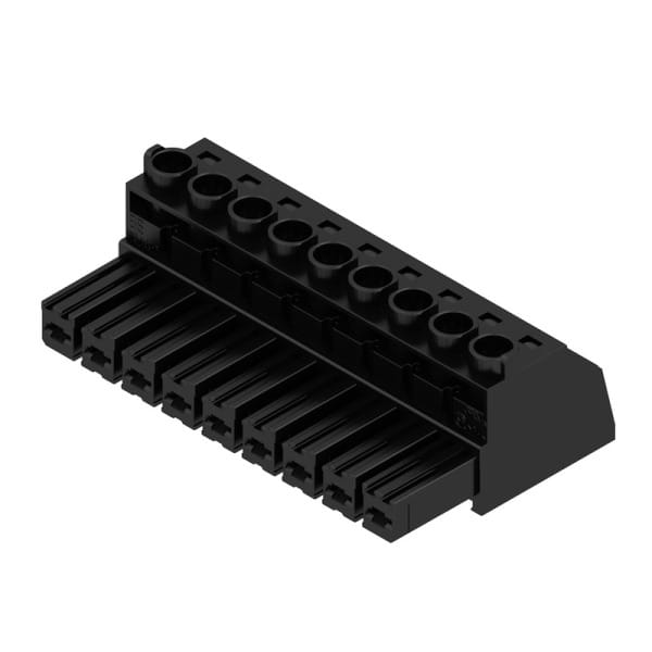 WEIDMÜLLER - Leiterplattensteckverbinder (Leiter), 7.62mm, Polzahl: 9, Zugbügelanschluss