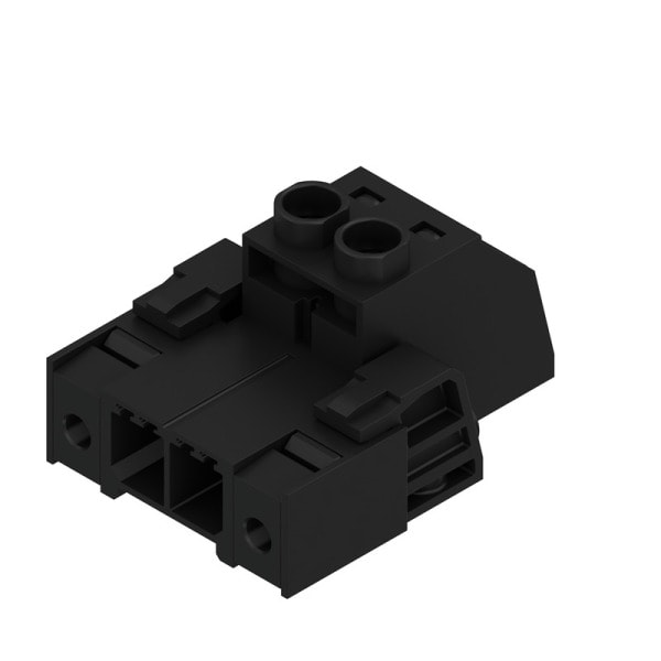 WEIDMÜLLER - Leiterplattensteckverbinder (Leiter), 7.62mm, Polzahl: 2, Zugbügelanschluss