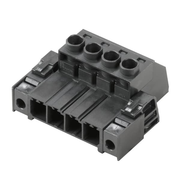WEIDMÜLLER - Leiterplattensteckverbinder (Leiter), 7.62mm, Polzahl: 4, Zugbügelanschluss