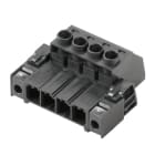 WEIDMÜLLER - Leiterplattensteckverbinder (Leiter), 7.62mm, Polzahl: 4, Zugbügelanschluss