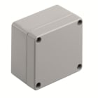 WEIDMÜLLER - Aluminium-Leergehäuse Klippon K, 70x70x45mm, Pulverbeschichtet, silbergrau