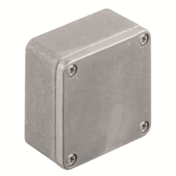 WEIDMÜLLER - Aluminium-Leergehäuse Klippon K, 58x64x34mm, unbehandelt, silber silber